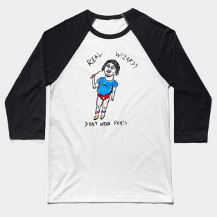 Geeky Wizard Design Baseball T-Shirt